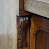 Antique English wooden bookshelf/secretaire from the 19th century