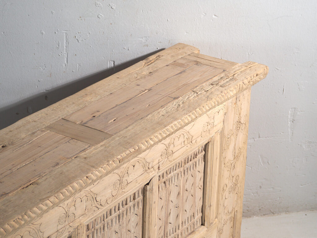 Antique carved pine buffet – China, circa 1930