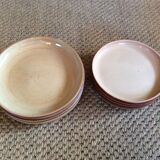 Set of 8 stoneware plates