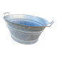 Vintage zinc basin 60 liters