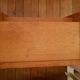 Wooden bedside table