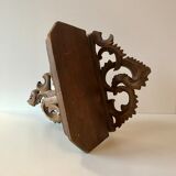 Farm wooden wall shelf