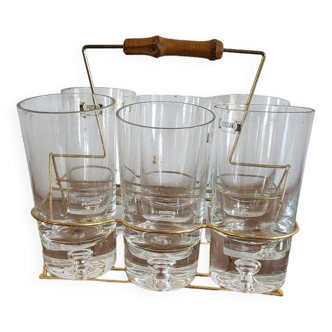 Vintage glassware set