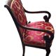 19th Century Empire Style Mahogany Armchair
