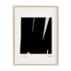 Framed abstract giclee art print 50x70cm