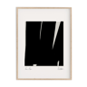 Impression d’art giclée abstraite encadrée 50x70cm