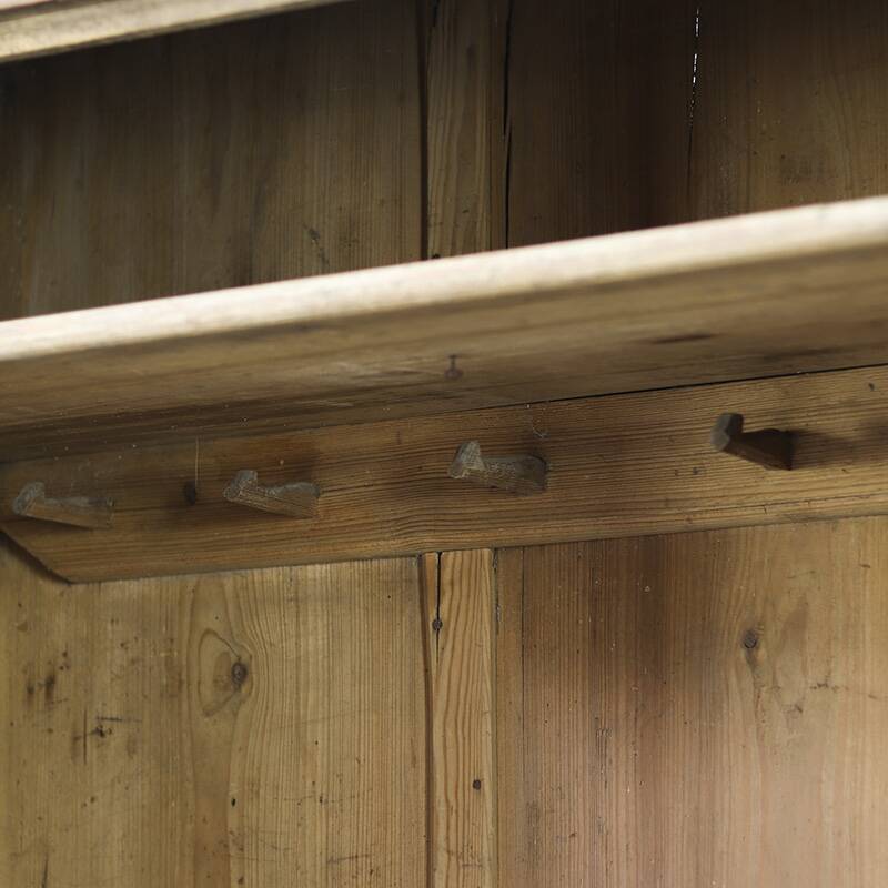 Painted Folk Art Bridal Cupboard 1764