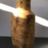 Vase st clément ref 9218 céramique beige France vintage