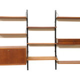 Vintage Poul Cadovius Royal System Wall Console