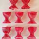 80s spring egg cups