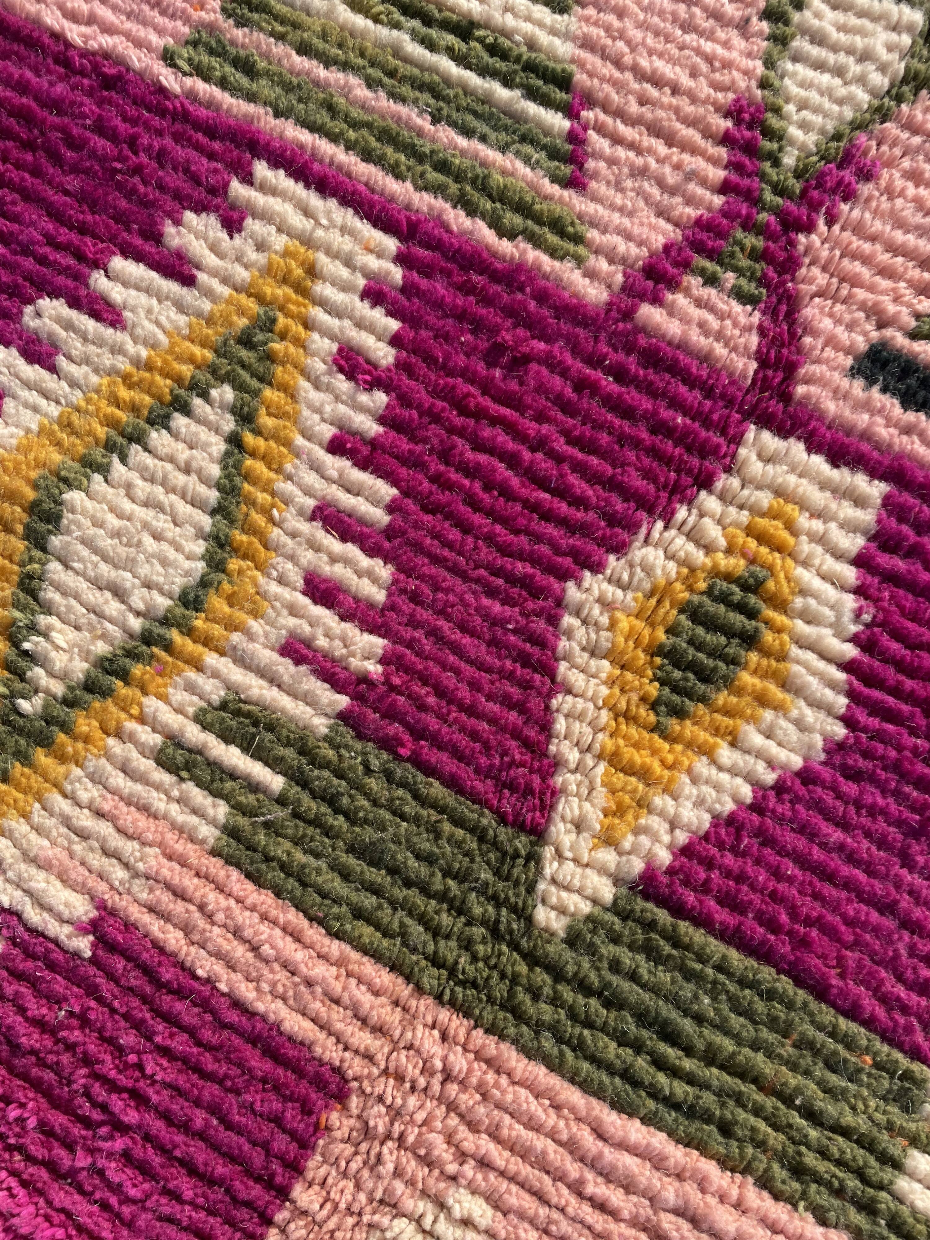 Rug berbere boujad modern wool 200x300 cm