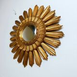 Vintage sunburst mirror, 1960s
