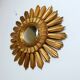 Vintage sunburst mirror, 1960s
