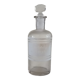 Barium acetate apothecary bottle