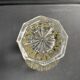 Vase in cut crystal and silver hallmark head of minerva 1st title