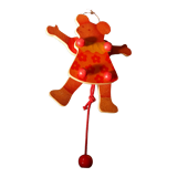Puppet in boid "a mouse" by Selecta Spielzeug
