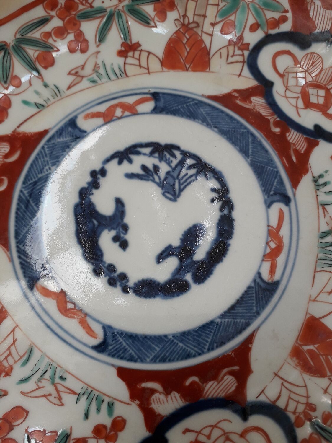 Assiete collection Imari antique Japanese porcelain