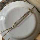 Pair of earthenware dishes