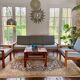 Scandinavian living room set in solid teak – Komfort, Denmark, year