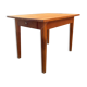 Table en bois massif tiroirs latéraux