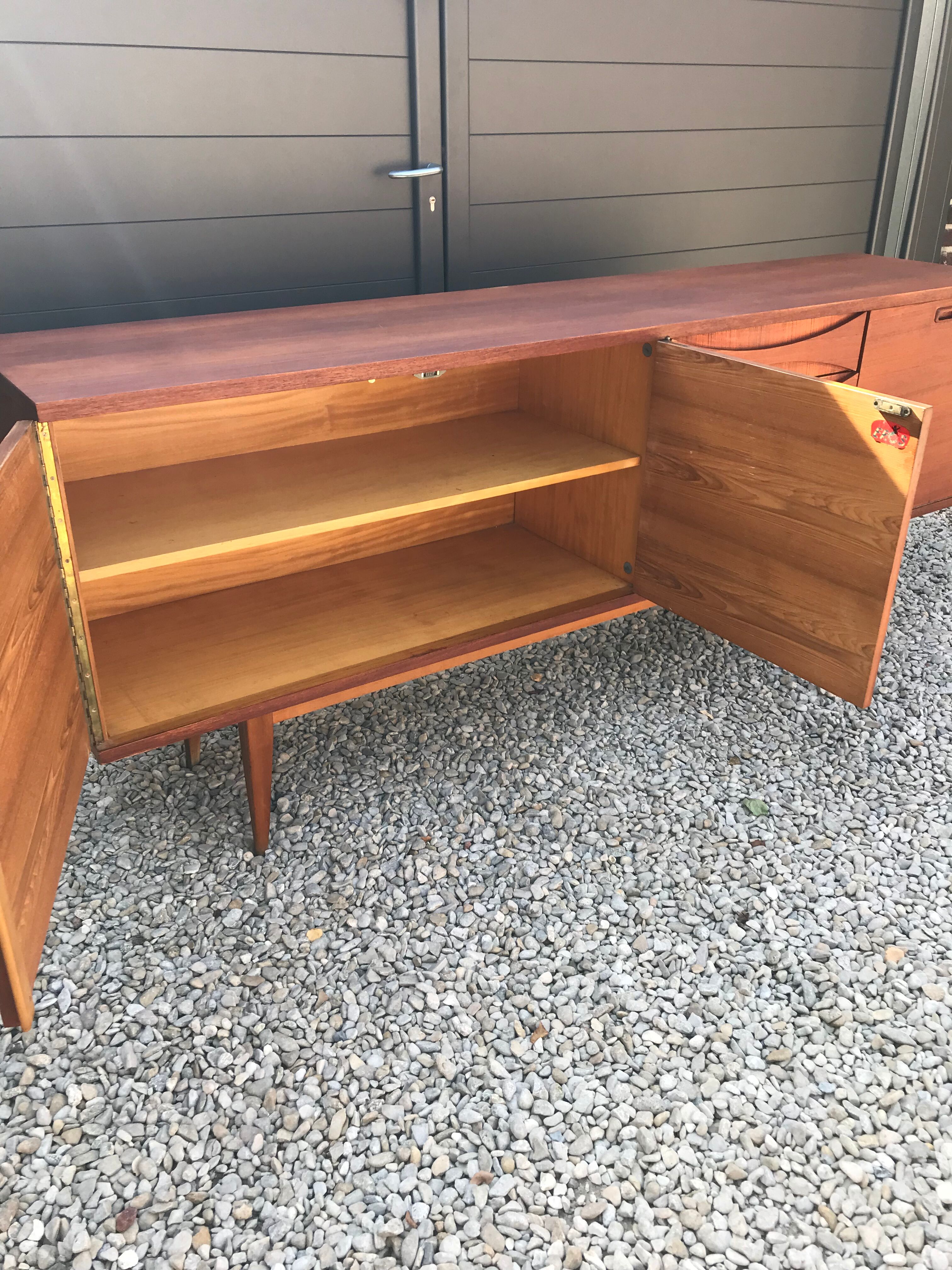 Eros row in scandinavian design teak