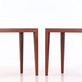 pair of rosewood coffee tables by Severin Hansen - Denmark 1960s