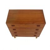 Scandinavian teak chest of drawers, Sweden, 1960