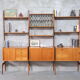 Mid Century Wall Unit by John Texmon, 1960's, Norway
