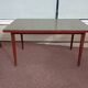Set of 5 wooden and Formica bistro table