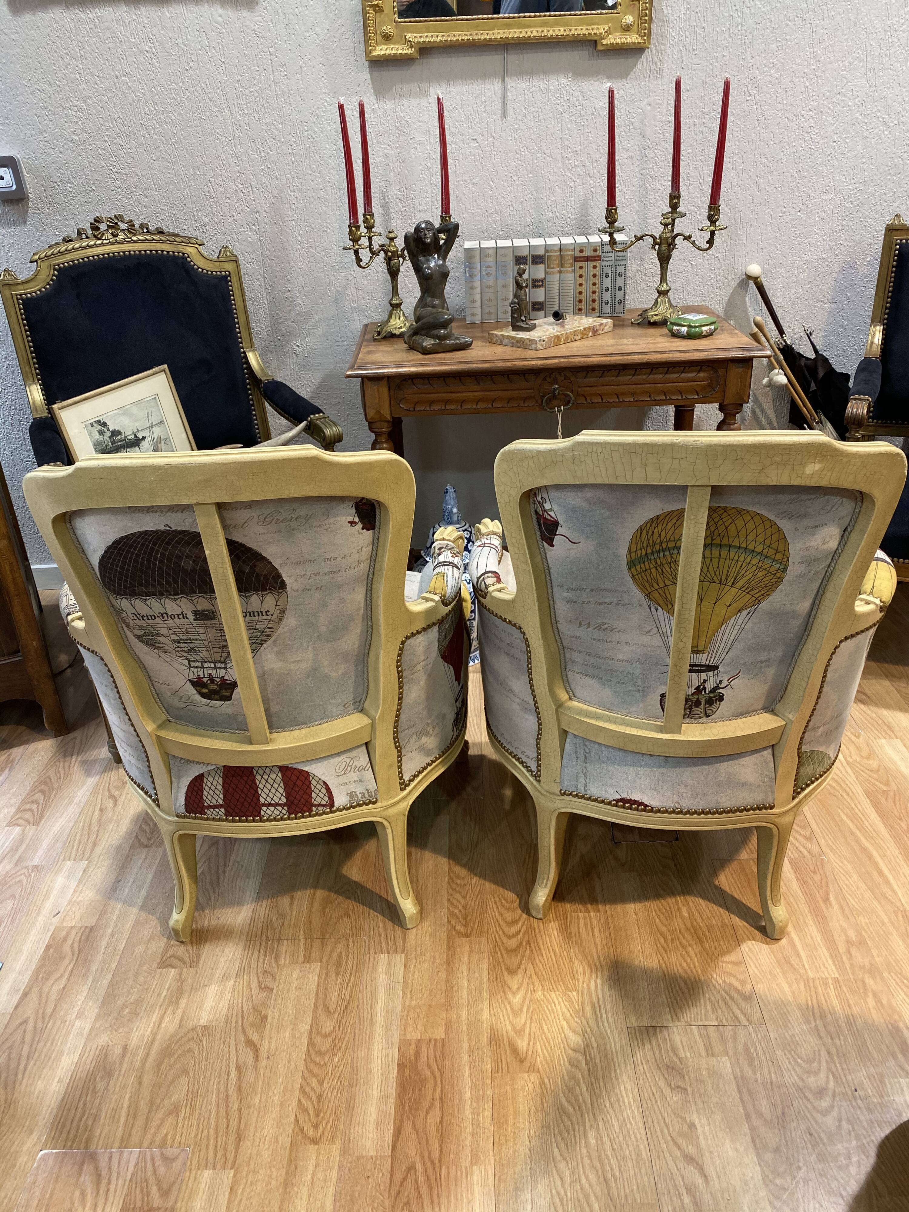 Pair of armchairs
