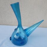 Blue decorative pitcher