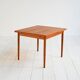 Teak extendable dining table, 1960s