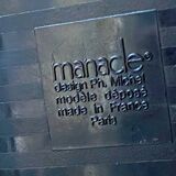 Manade France desk lamp designed by Philippe Michel, vintage 80s