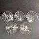 5 Verres à eau – Saint Louis service Bossuet taille 10406