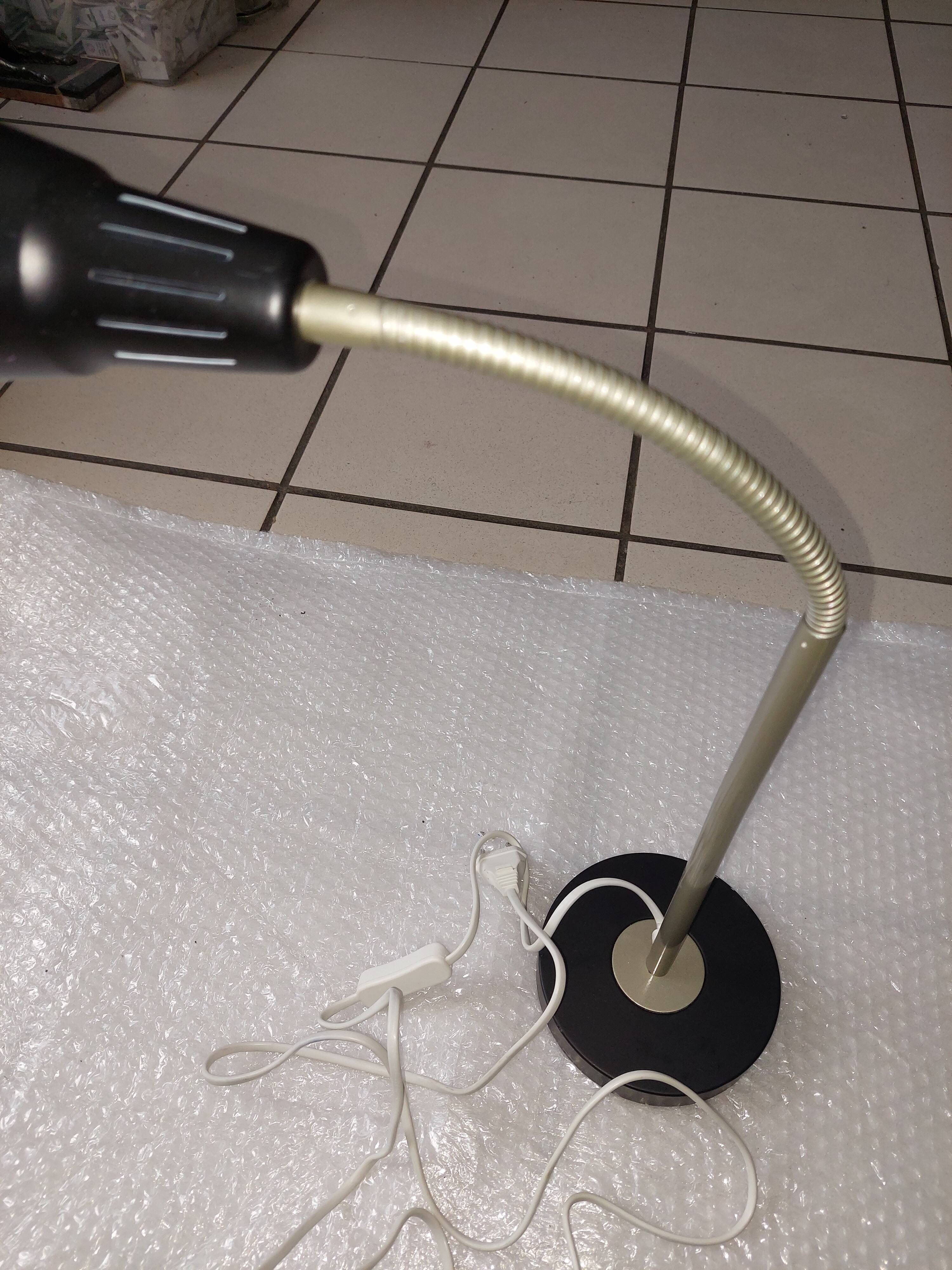 Table lamp by Marianne and Knut Hagberg vintage metal