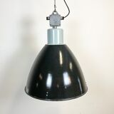 Large Industrial Enamel Factory Pendant Lamp from Elektrosvit, 1960s