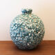 Vase boule en grès émaillé La Charentaise