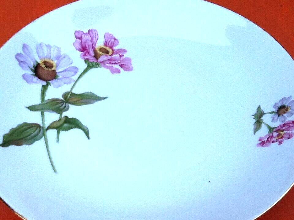 Deep serving dish Fine Bohemian porcelain