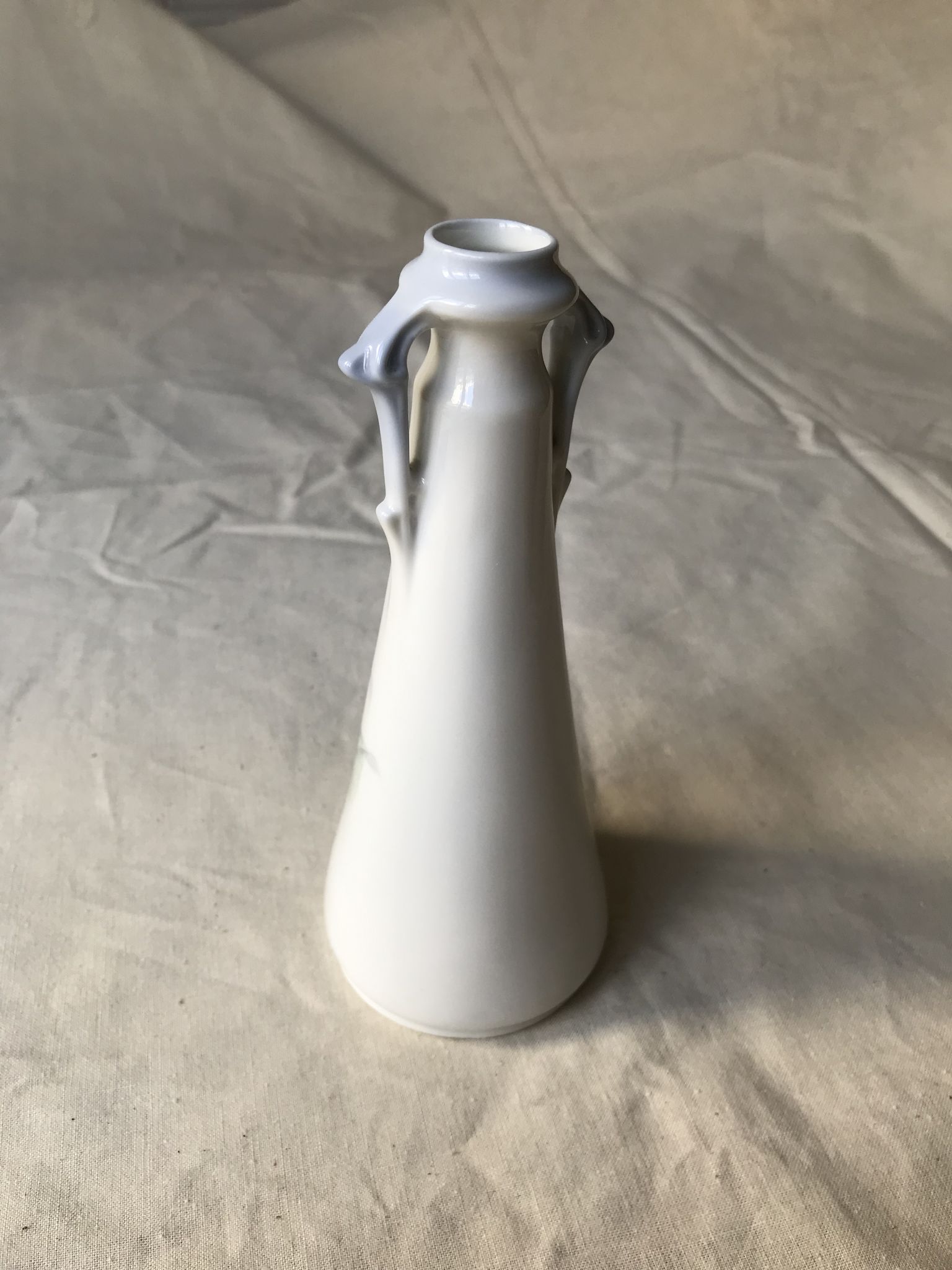 Art Nouveau vase with lila decoration, Galluba & Hofmann