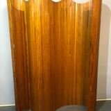 Old wooden screen art deco wave baumann style 1950 in very good condition