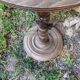 Lampadaire bois serviteur vintage