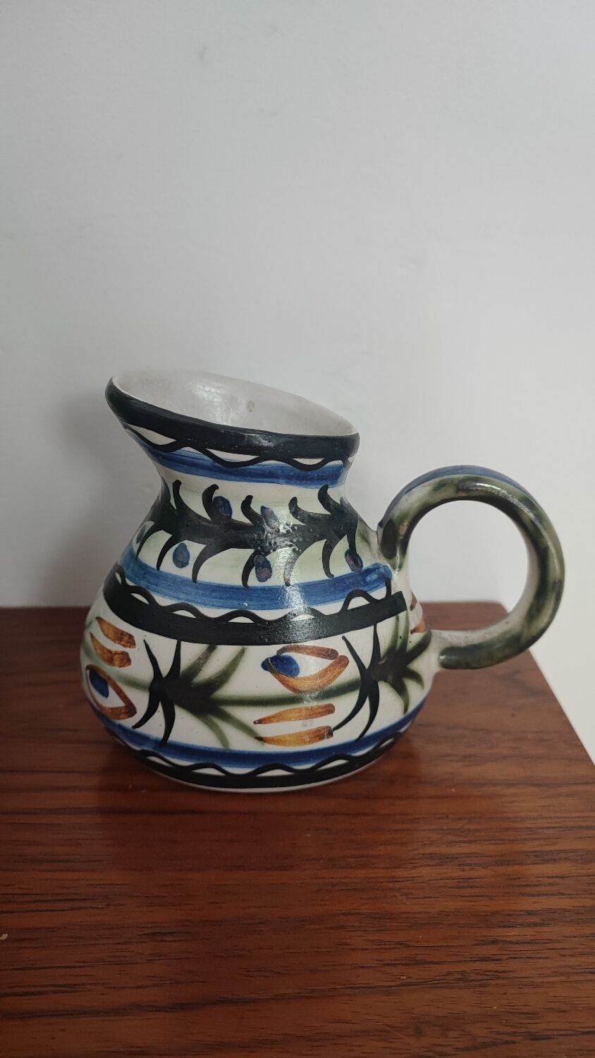 Old milk jug Quimper Keraluc