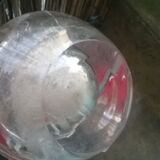 Cut crystal vase