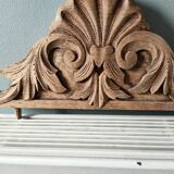 Old oak pediment
