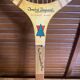 Vintage donnay la hutte wooden tennis racket + montana cover