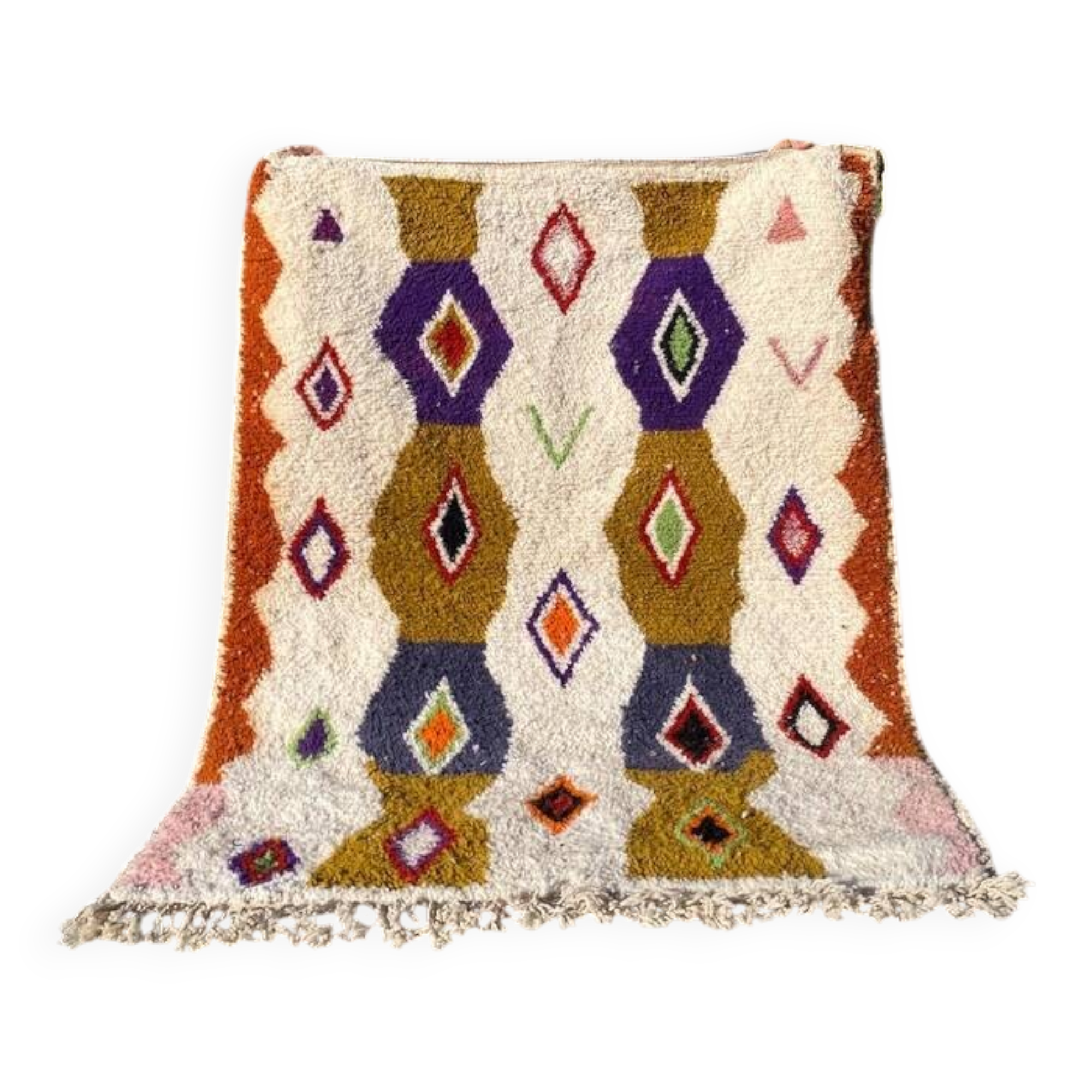 Moroccan handmade woven wool rug 200cmx300cm