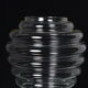 Vase en verre Bibendum