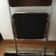 Lot de 4 chaises pliantes en velours