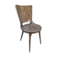 Former baumann model dove chair in wooden feet compass vintage