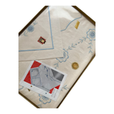 Embroidered sheet